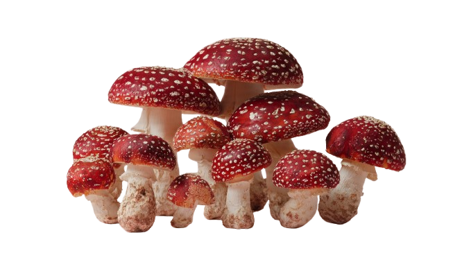 Dried Amanita